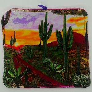 Hand made Desert scene Pot holder
